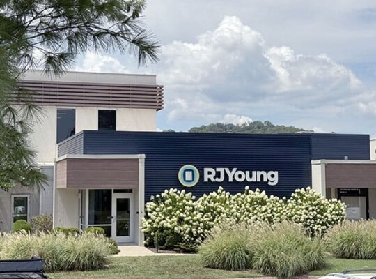 RJ Young corporate headquarters building